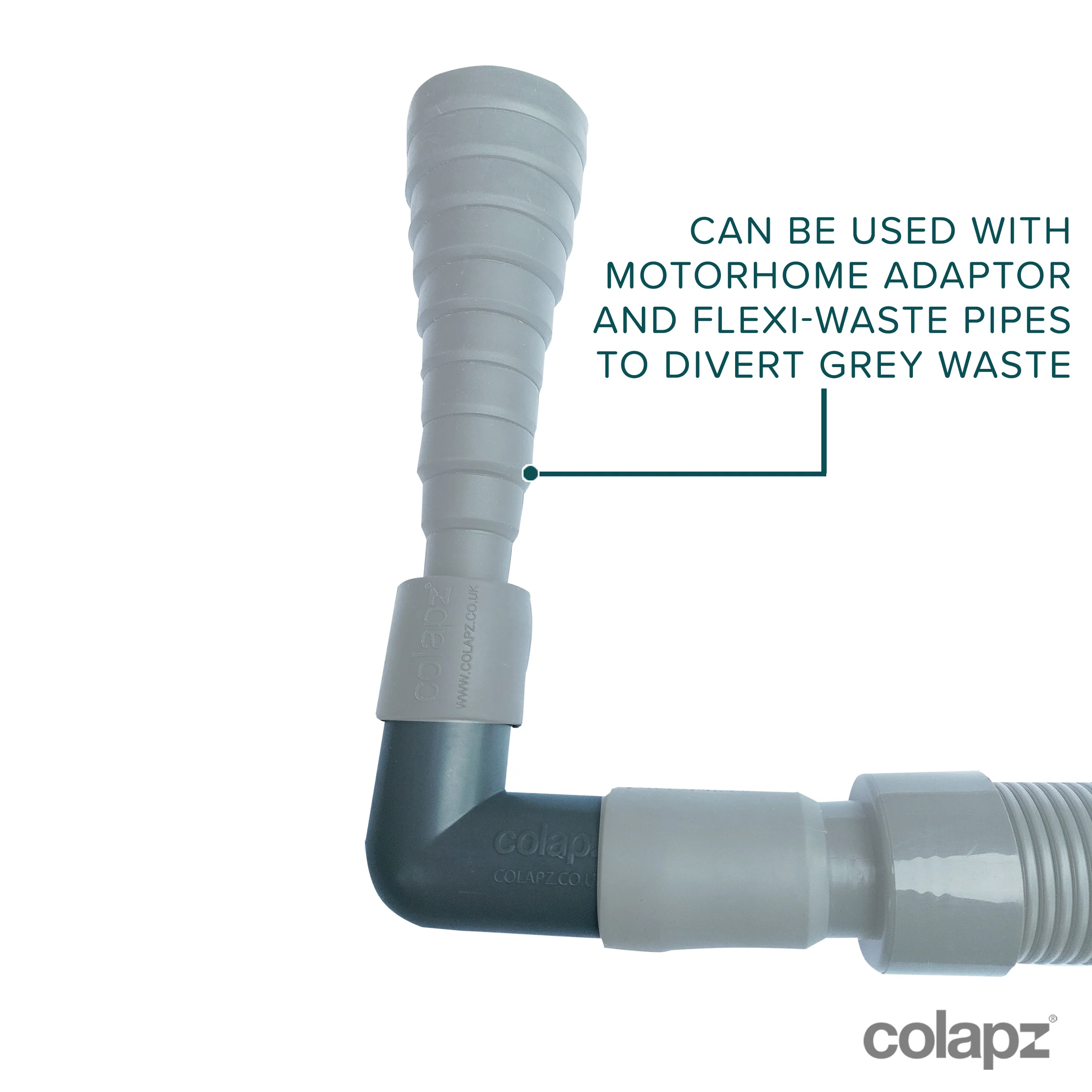 90 Degree Waste Pipe Connector - Image 4