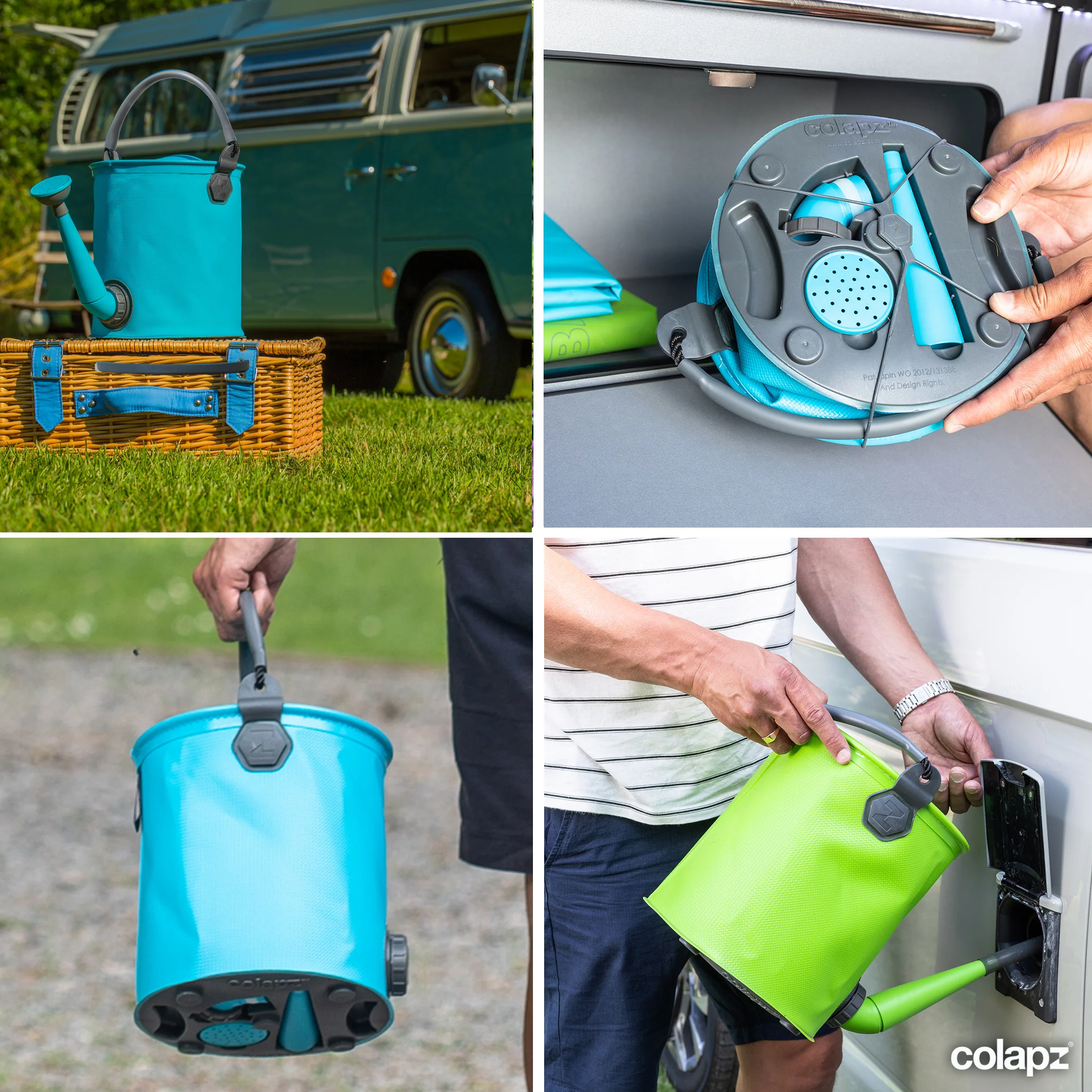 Collapsible 9L Watering Can & Bucket - Durable & Recyclable Food Grade Plastic - Image 10