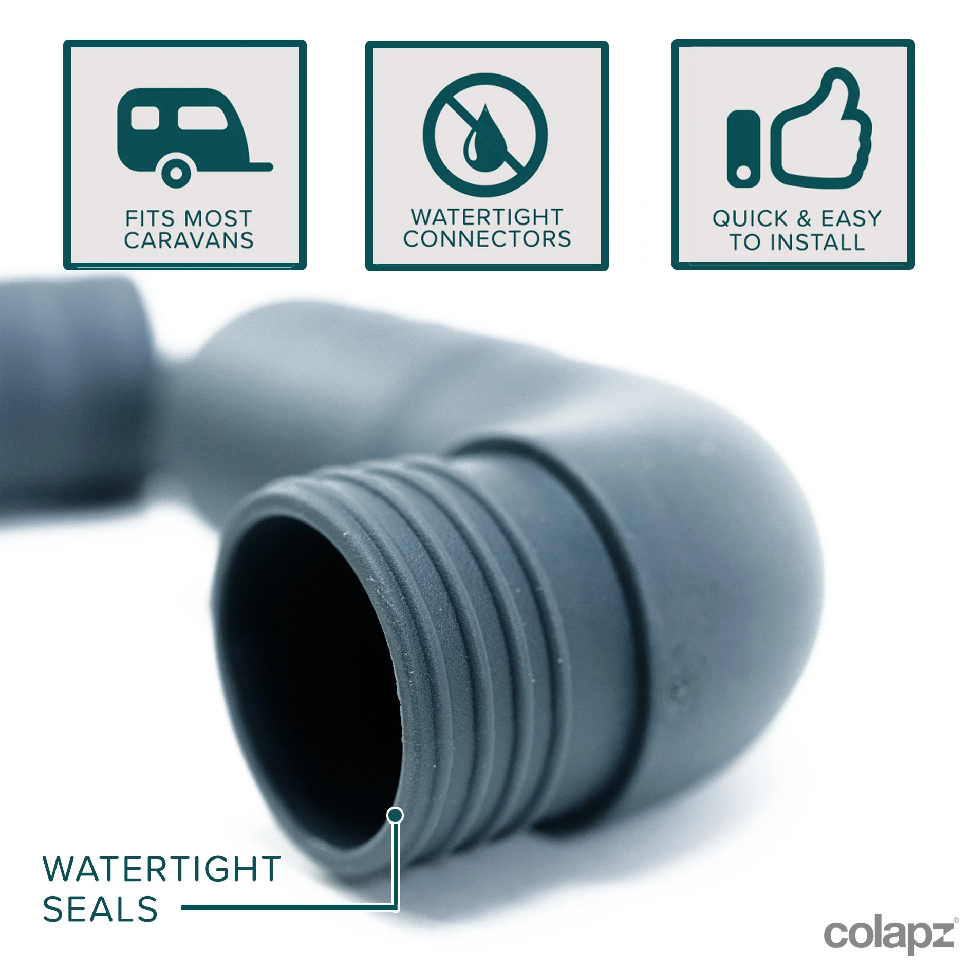 Flexi Waste Pipe Double Adaptor - Image 5